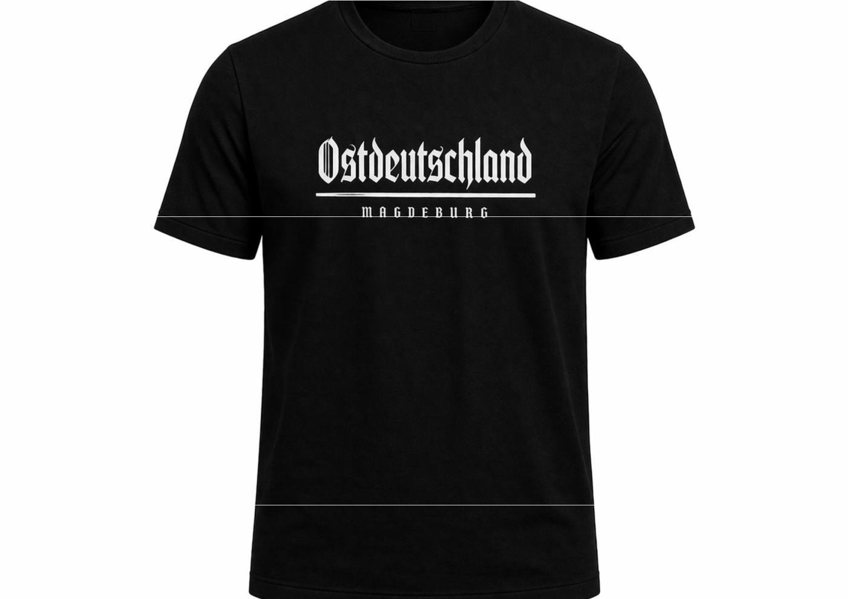 Ostdeutschland / MD T-Shirt Schwarz
